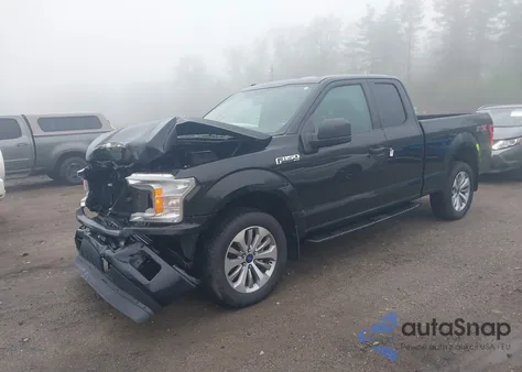 2018 Ford F-150 Xl z USA, uszkodzony, nr VIN 1FTEX1EP2JFA53522
